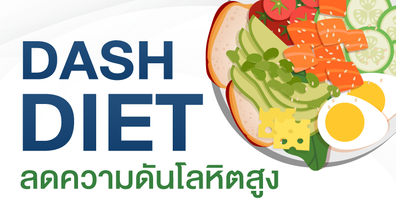 ลดความดันโลหิตสูงด้วย DASH DIET