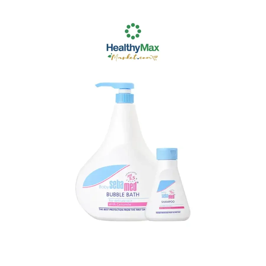 Sebamed Baby Bath 1000ml + Baby Shampoo 150ml