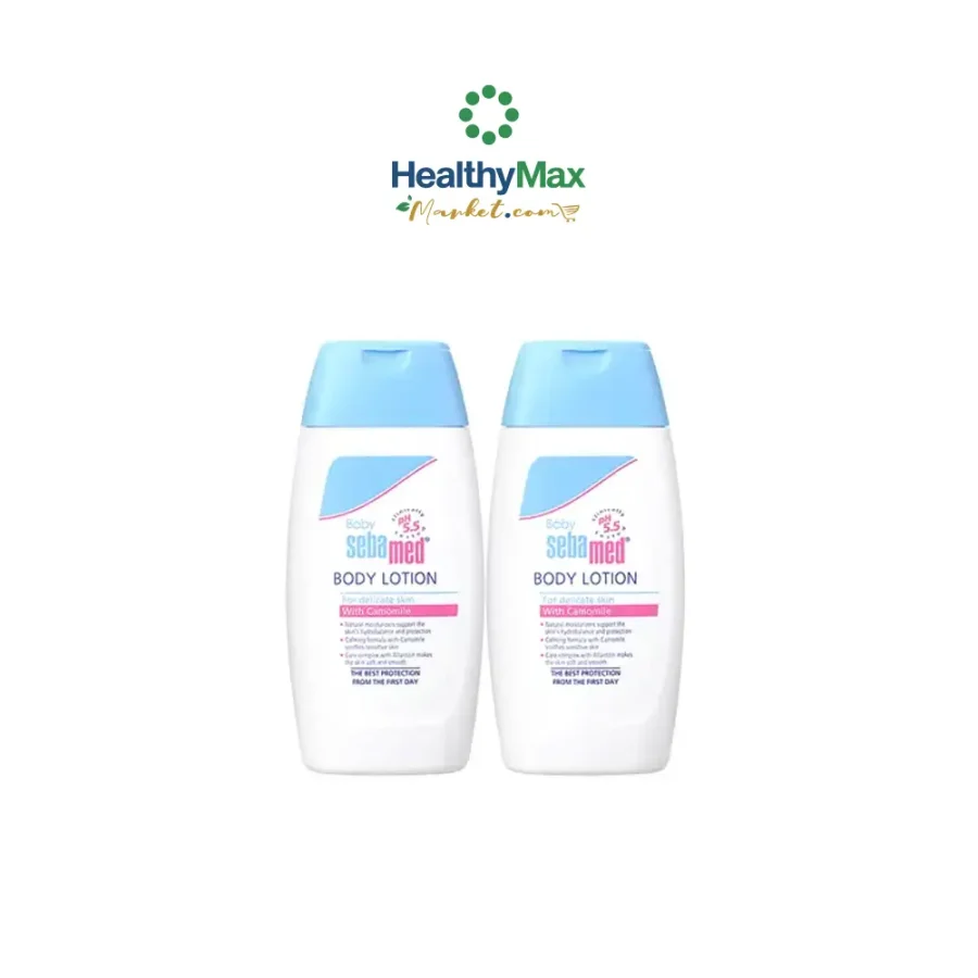 SEBAMED Baby Lotion 2x200ml. VALUE PACK