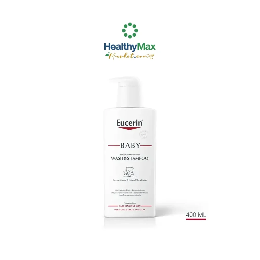 Eucerin pH5 Baby Wash & Shampoo 400 ml