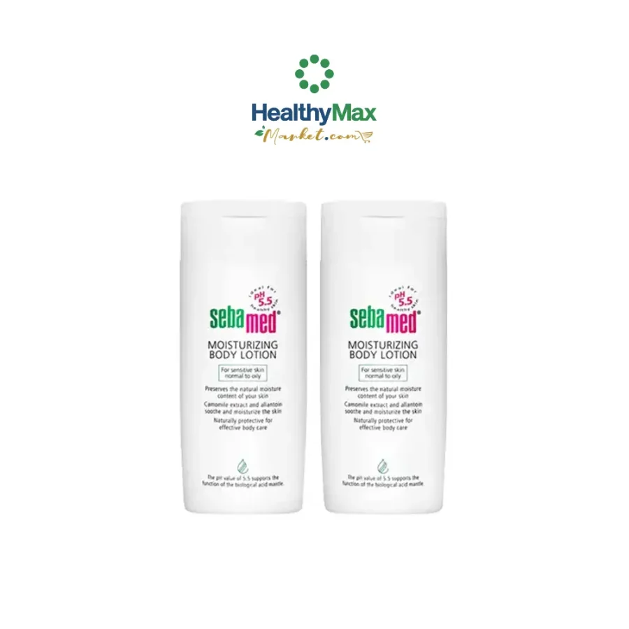 SEBAMED Moisturizing Body Lotion Body Lotion 200ml.x2 VALUE PACK