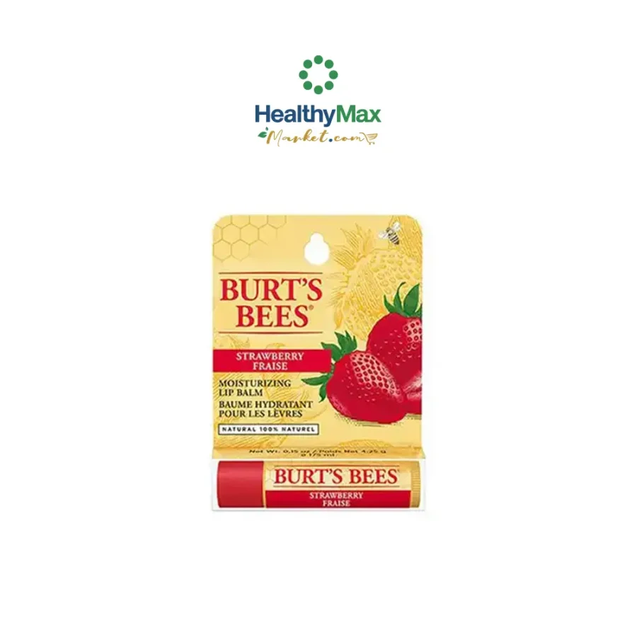 Burt’s Bees Lip Balm Strawberry (4.25g.)