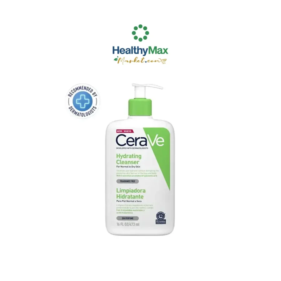 Cerave Hydrating Cleanser 16 oz (473 ml)