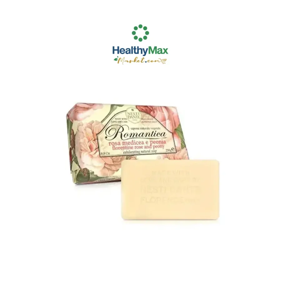 Nesti Dante Florentine Rose & Peony Soap 250g.