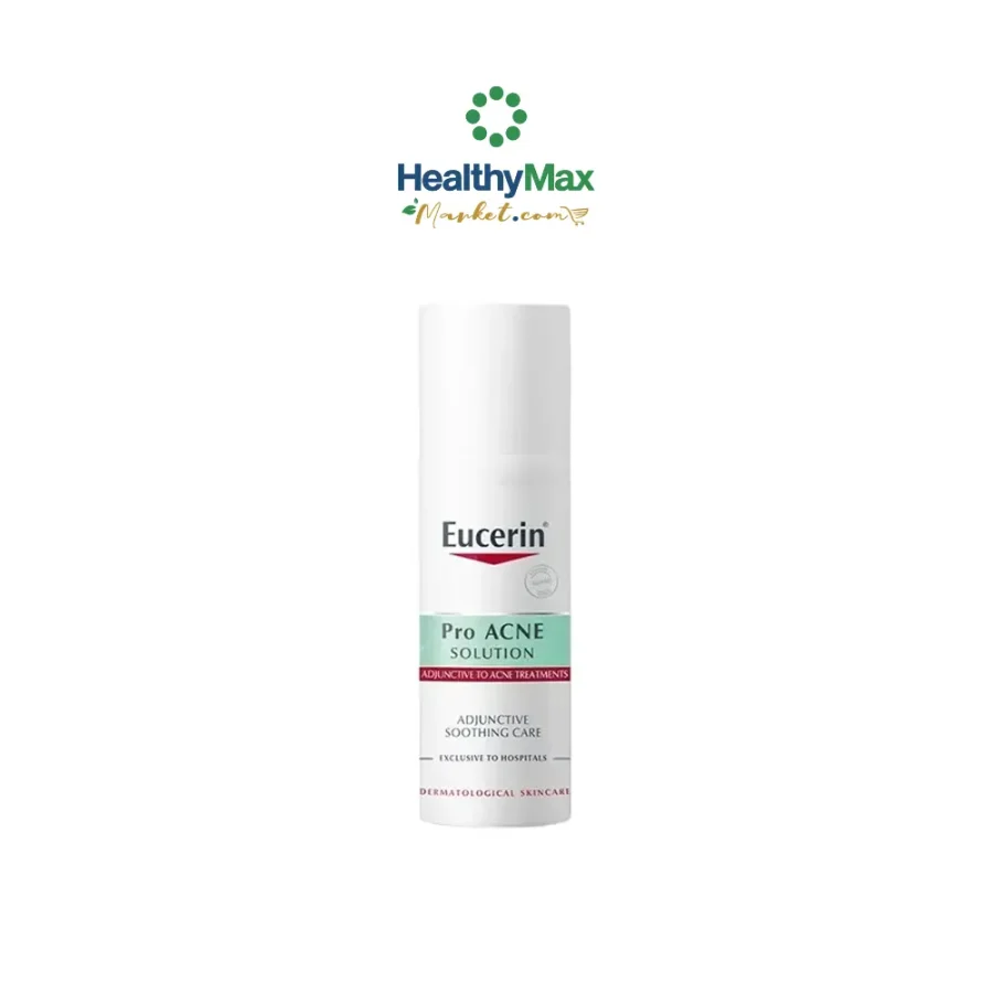 Eucerin Pro ACNE SOLUTION ADJUNCTIVE SOOTHING CARE 50 ML (สูตรที่มีขายเฉพาะในโรงพยาบาลและคลินิก)