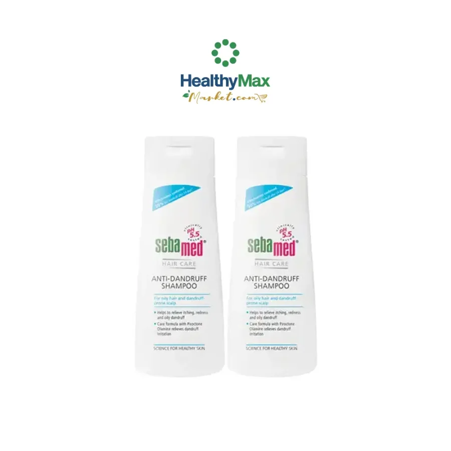 SEBAMED Anti-D Shampoo 2x200ml. VALUE PACK