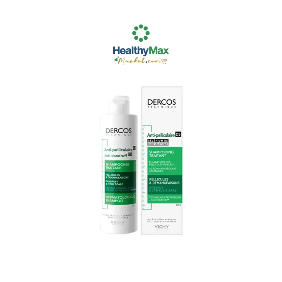 Vichy Dercos Anti-Dandruff Shampoo Normal To Oily Hair 200ml.