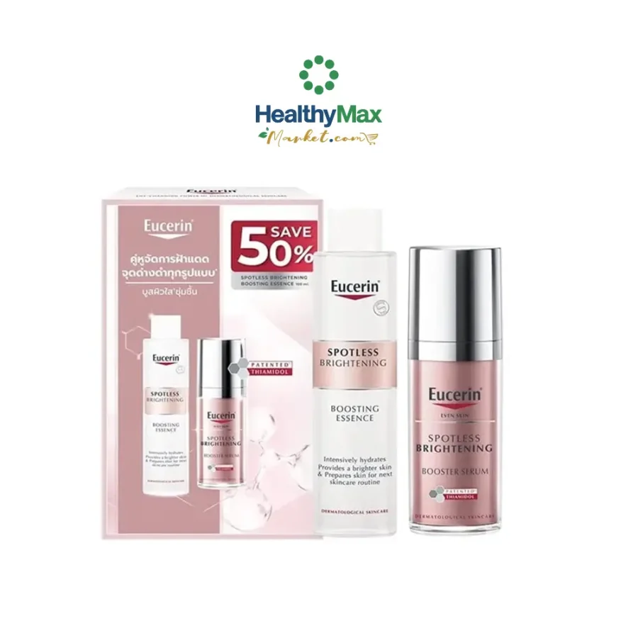 Eucerin Spotless Brightening Booster Serum 30 ml Save 50% Spotless Brightening Boosting Essence 100 ml