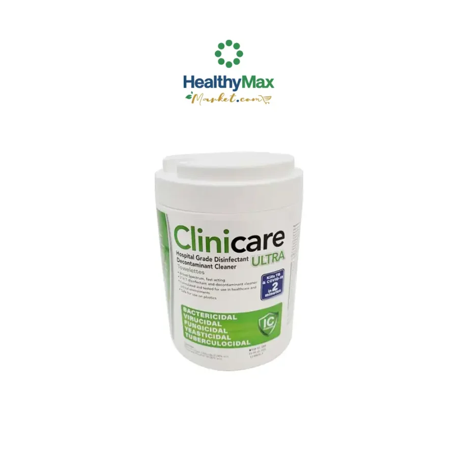 Clinicare แผ่นเช็ดฆ่าเชื้อ (180s)