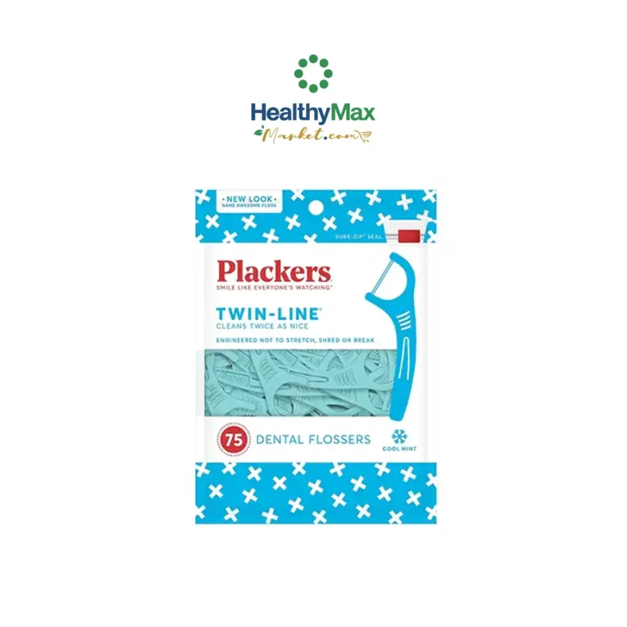 Plackers Twin Line Dental Flossers (75s)