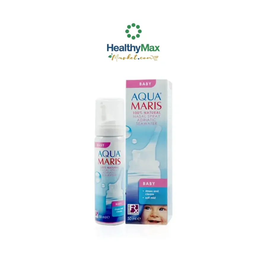 AQUA MARIS Natural Nasal Spray Seawater (50 ml) #Baby