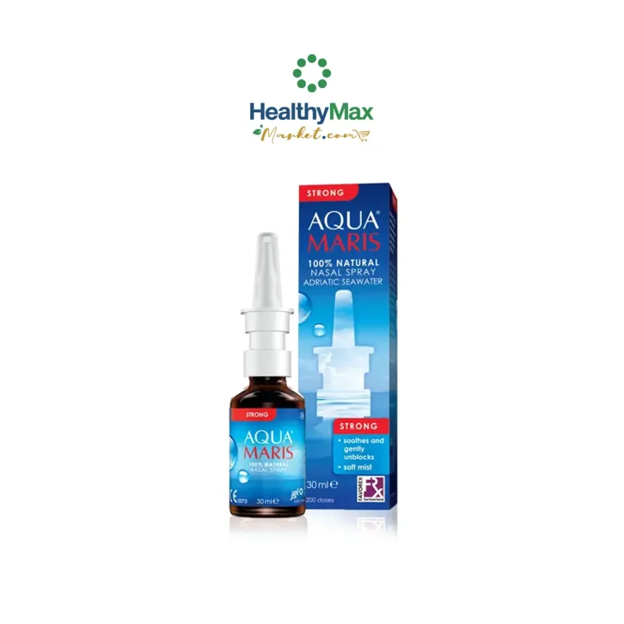 AQUA MARIS Natural Nasal Spray Seawater (30 ml) #Strong