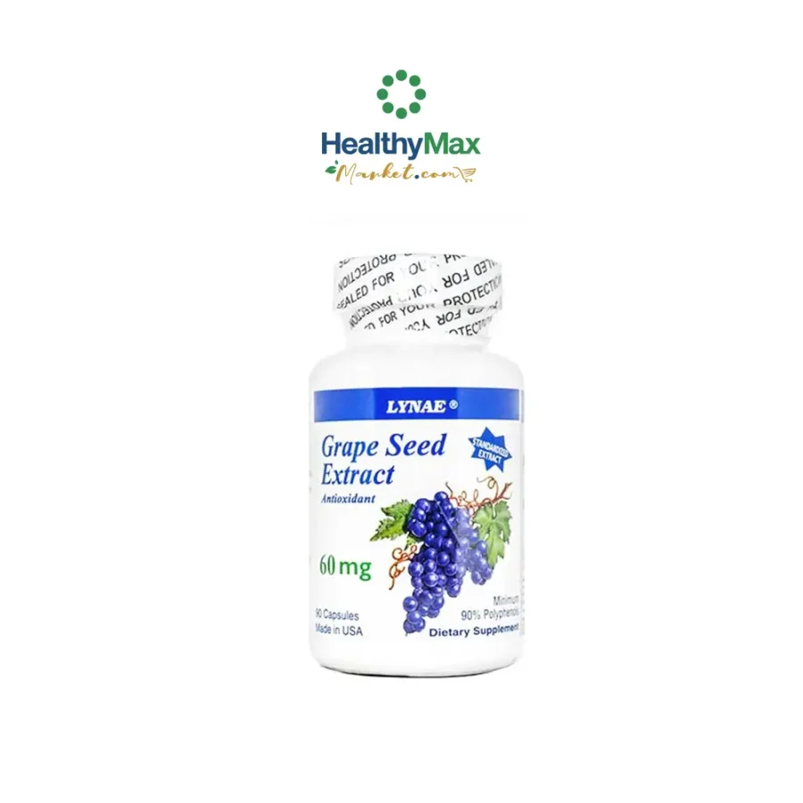 Lynae Grape Seed Extract 60mg (90Capsules)