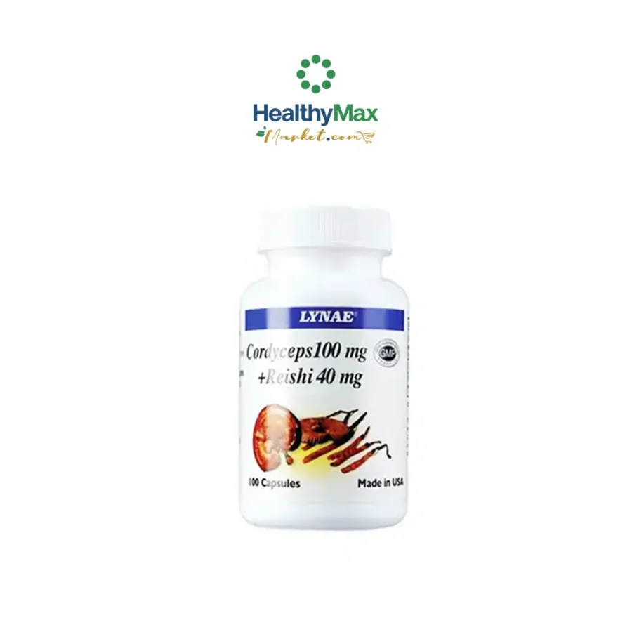 Lynae Reishi 40mg+Cordyceps 100mg(100Capsules)