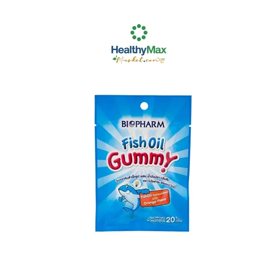 Biopharm Gummy เยลลี่ผสมน้ำมันปลา (50กรัม)