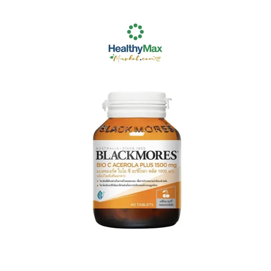 Blackmores Bio C Acerola PLUS 1500 mg 40 เม็ด