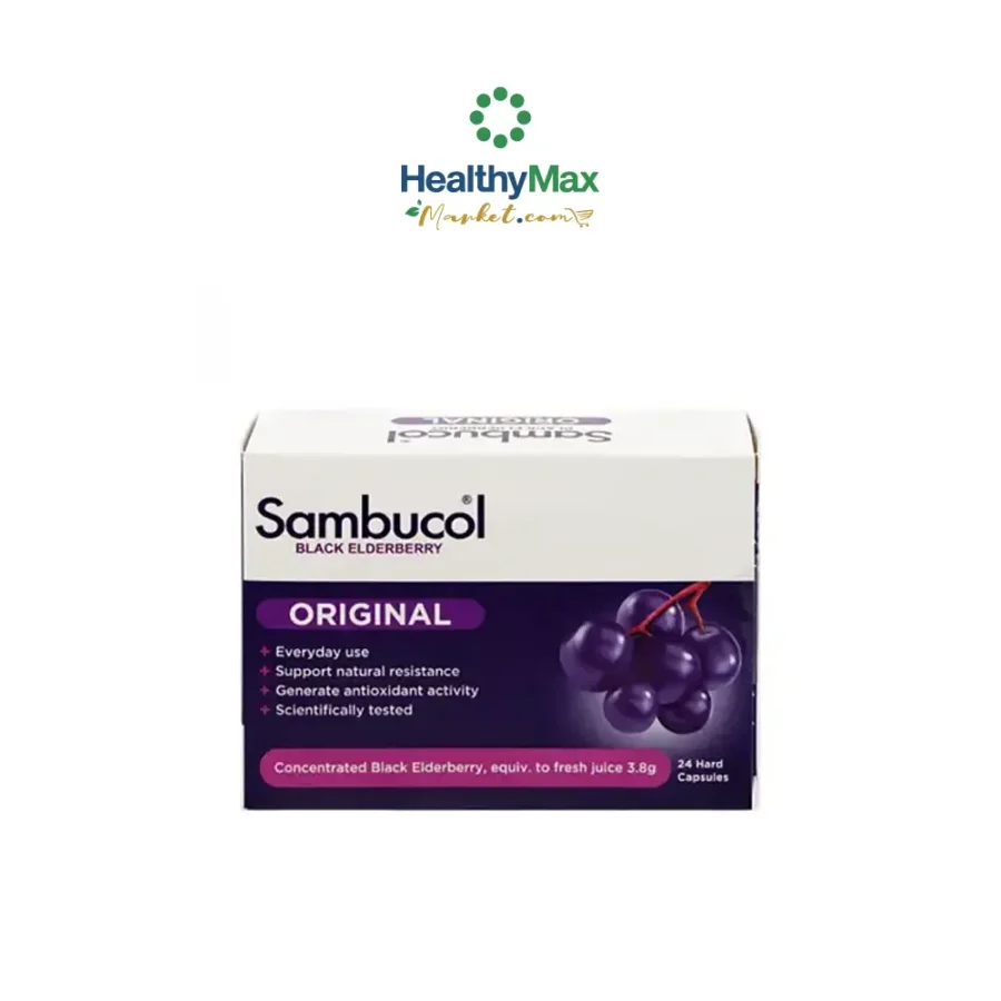 SAMBUCOL Black Elderberry Original (24 cap)