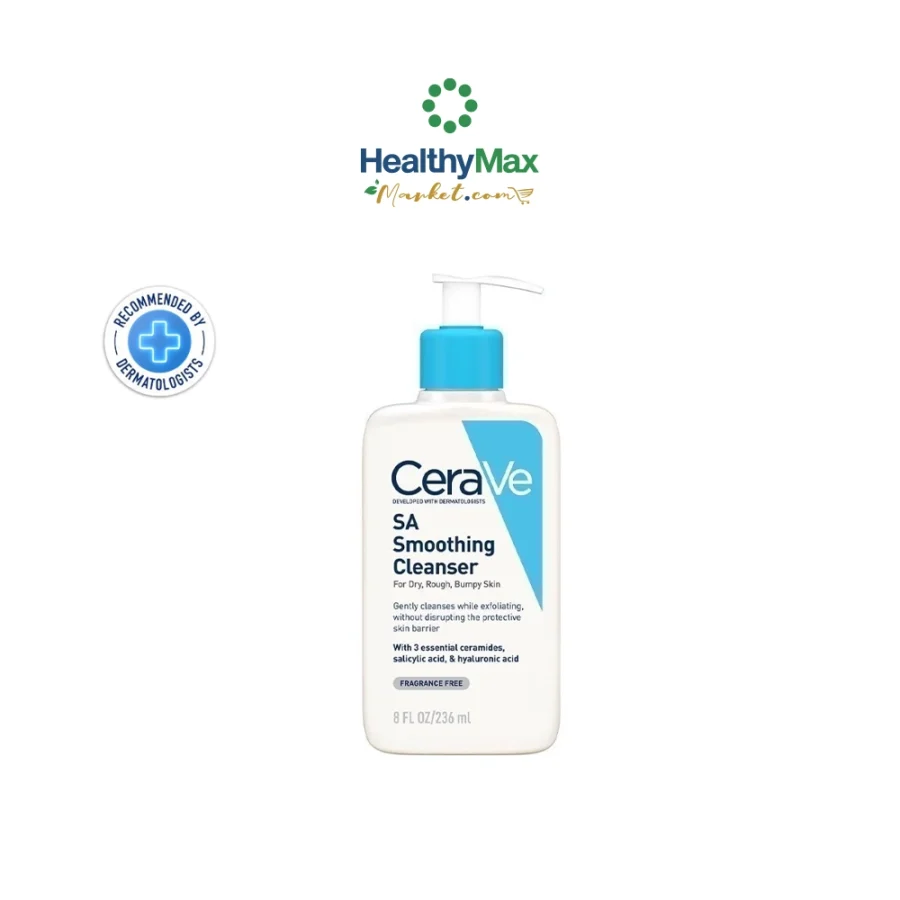 CERAVE SA Smoothing Cleanser (8 oz / 236 ml)