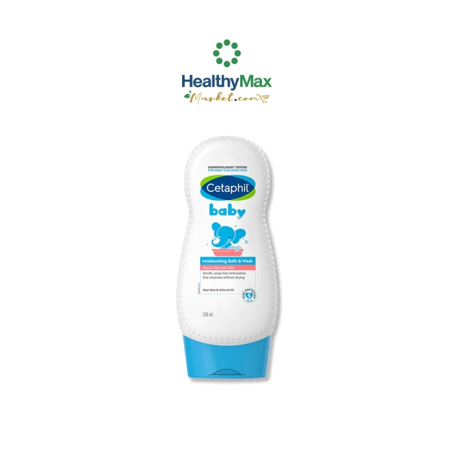 Cetaphil Baby Moisturizing Bath & Wash 230 ml.